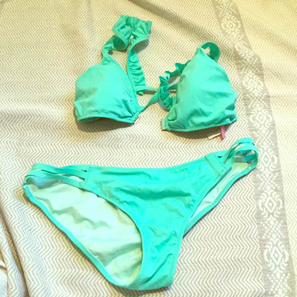 VS Pink Swim Set